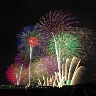 土浦全国花火競技大会2011-1