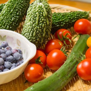 緑のカーテン@実家