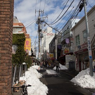 大雪の次の日13(吉祥寺)