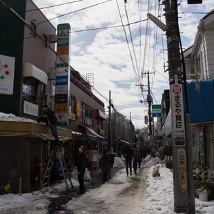 大雪の次の日14(吉祥寺)