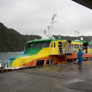 伊豆大島_ジェット船