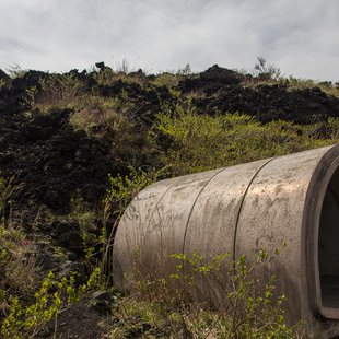 伊豆大島_避難壕