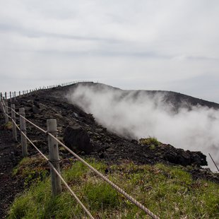 伊豆大島_水蒸気2
