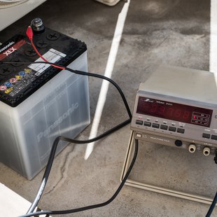 バッテリー上がった