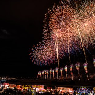 長野えびす講煙火大会8