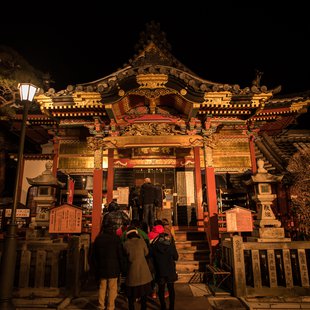 善光寺、二年参り3