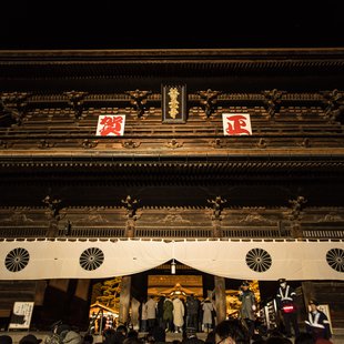 善光寺、二年参り5