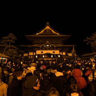 善光寺、二年参り6
