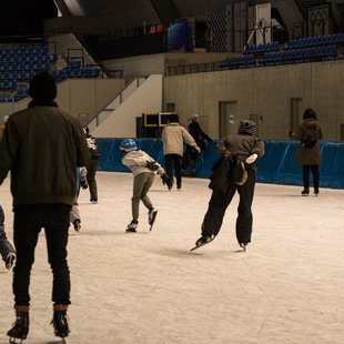 氷の彫刻展 in エムウェーブ11