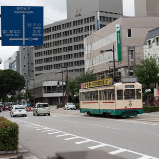 富山駅周辺4-路面電車