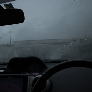 名立谷原SA-力尽きて車中泊