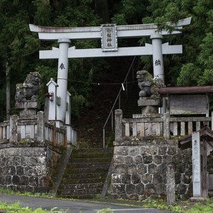 白髯神社(鬼無里)周辺1