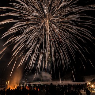 戸隠どんど焼き祭り8
