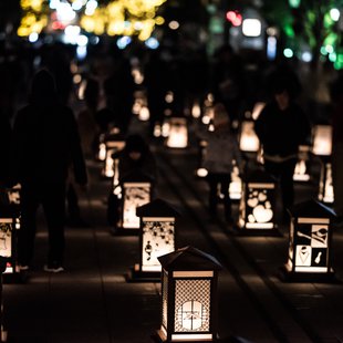 善光寺灯明まつり1